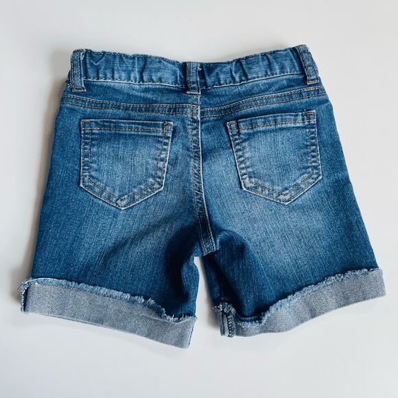 🛍️4 for $20🛍️ Cat & Jack Toddler Shorts Size 4T Denim Casual Shorts Adjustabl - Picture 2 of 9
